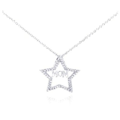 Ciondolo Allah In Argento 925 Placcato Oro Con Zirconi CZ - Gioiello Religioso Uomo