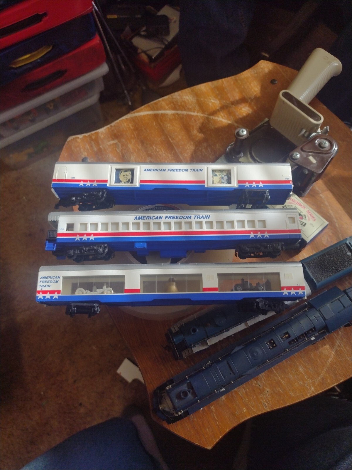 3 Lot, Lionel HO Scale AMERICAN FREEDOM TRAIN Passenger Car Set eBay
