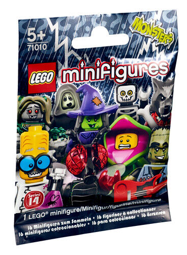 LEGO Minifigures Series 14: Monsters (71010) Mystery Pack - Set of 4 NEW - Picture 1 of 1