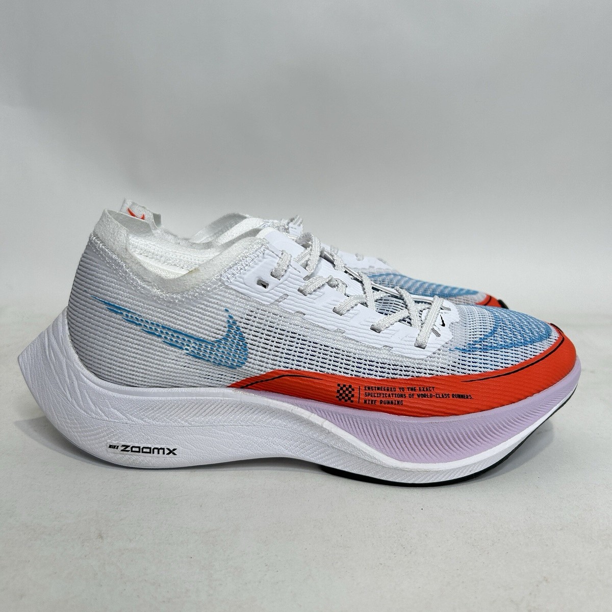スパイク・シューズ NIKE WMNS ZOOMX VAPORFLY NEXT% 2 Nike ZoomX Vaporfly Next% 2 White / Black / Pink Sz 14