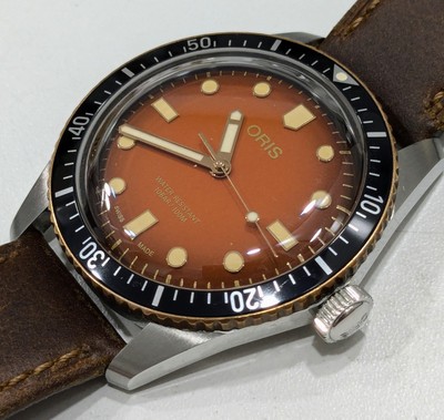 Oris X Revolution Diver 65 'honey' Limited Ed. Mens Watch 40mm