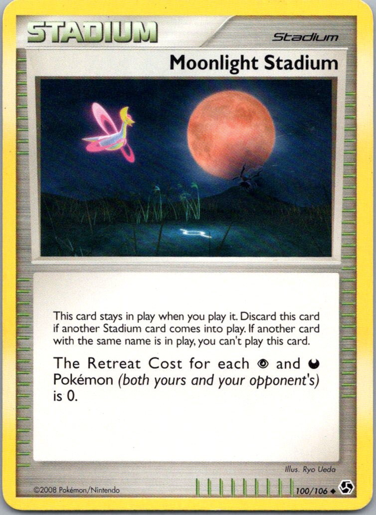 Pokemon TCG Moonlight Stadium 100/106 Great Encounters LP