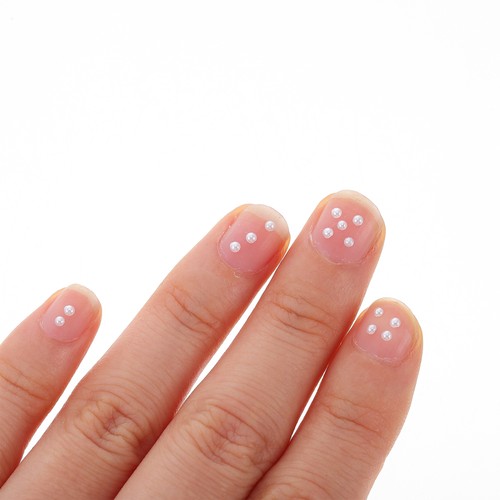 10000 Pezzi Perle Gioielli Nail Art Perle Flatback Plastica Accessori Decorazione Kit - Foto 9 di 12