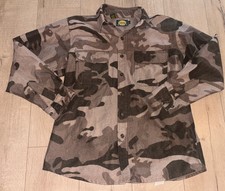 Vtg Cabela's Mens Large Camo Long Sleeve Shirt Hunting Heavyweight USA Made