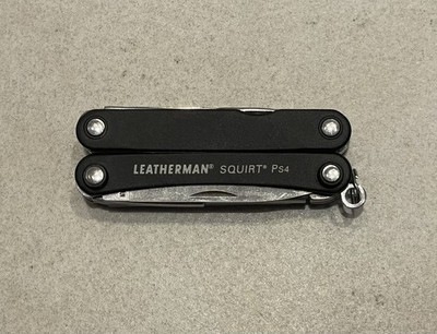 Rarität Leatherman Squirt PS4 Schwarz in OVP / unbenutzt