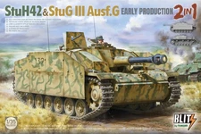 Takom 8009 1/35 StuH42 & StuG.III Ausf.M G Early Production (2 in 1)