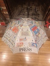 Vintage Asbury Park Press Comic Strip Umbrella