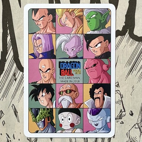 Dragon Ball Retro Holo Prism Hirudegarn Tapion Dragon Fist SS3 Goku Card DBZ ‘18 - Picture 11 of 11