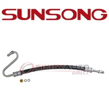 Sunsong From Pump Power Steering Pressure Line Hose for 1987-1988 GMC S15 ka