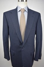 1976-1994 Southwick Solid Blue Wool Two Butto...