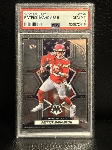 2022 Mosaic NFL Patrick Mahomes ll #94 PSA 10 Gem Mint KC Chiefs