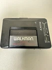 Sony Walkman WM-F2015 AM/FM Cassette Player Black 1990s Vintage Parts Repair