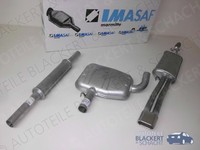 Imasaf Auspuffset Ab VorschalldäMpfer für Seat Toledo 2.0 I (1L) 1991-1999