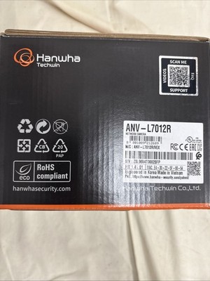Hanwha Vision 4MP Indoor/Outdoor Network Dome Camera ANV-L7012R
