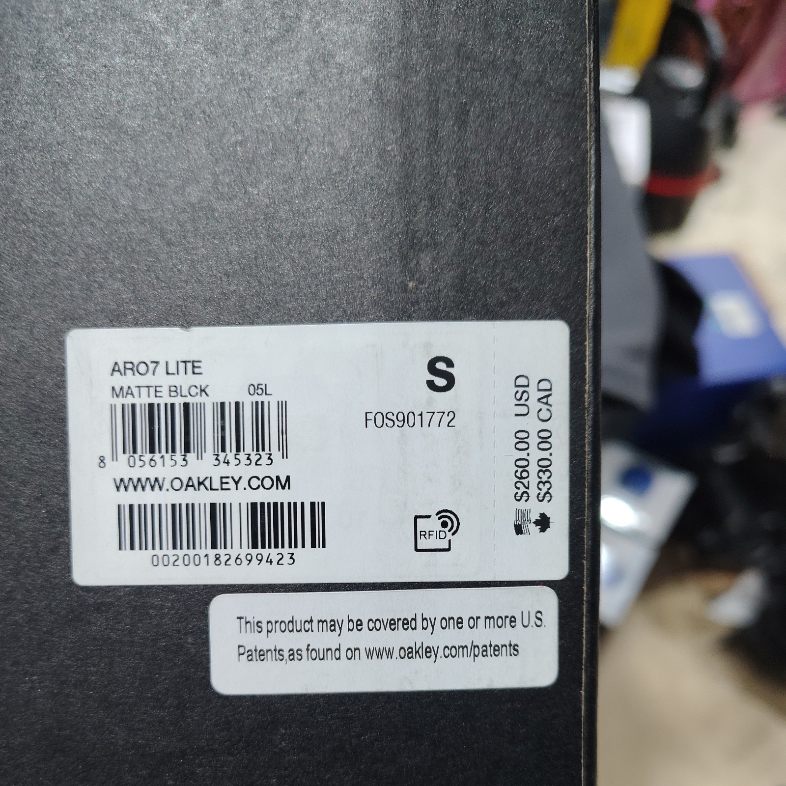 Oakley Aro7 LITE MIPS Road Cycling Bike Helmet Matte black Sz Small NEW IN BOX