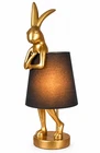 XL Bunny Lamp Gold Black - Designer Table Lamp Villa Babette