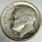 1950-S Roosevelt Dime Circulated Condition 90% Silver Better Date US Coin- 3487