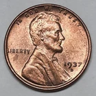 1937-D BU Wheat Penny--BEAUTIFUL Coin!