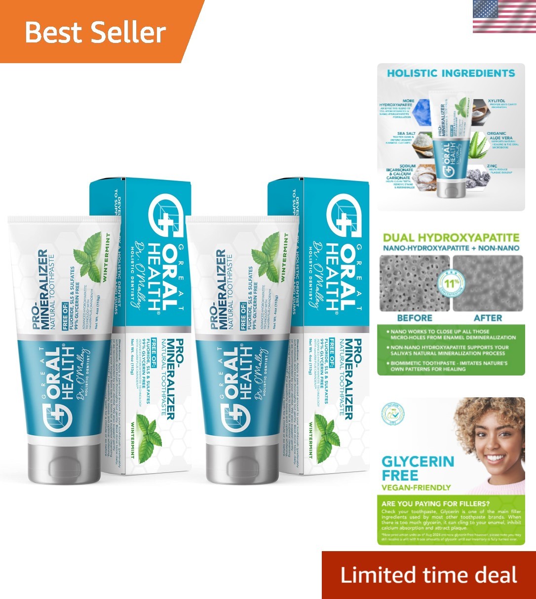 Nano Hydroxyapatite Toothpaste: Enamel Repair & Whitening