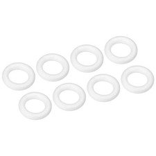 8 Pack 1.1 Inch Foam Wreath Forms Round Craft Rings for DIY Art Crafts