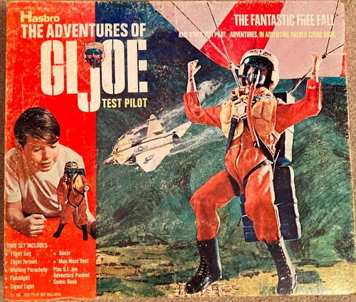 Vintage 1969 GI Joe Test Pilot - "The Fantastic Free Fall" play set (no GI Joe)