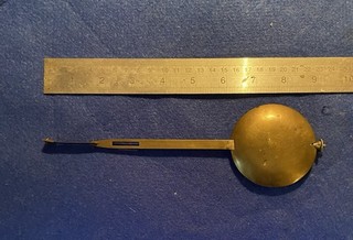 Fusee Clock Pendulum