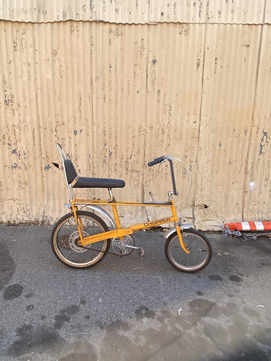 1969 Raleigh Chopper Muscle Bicycle Bike Schwinn Stingray Krate