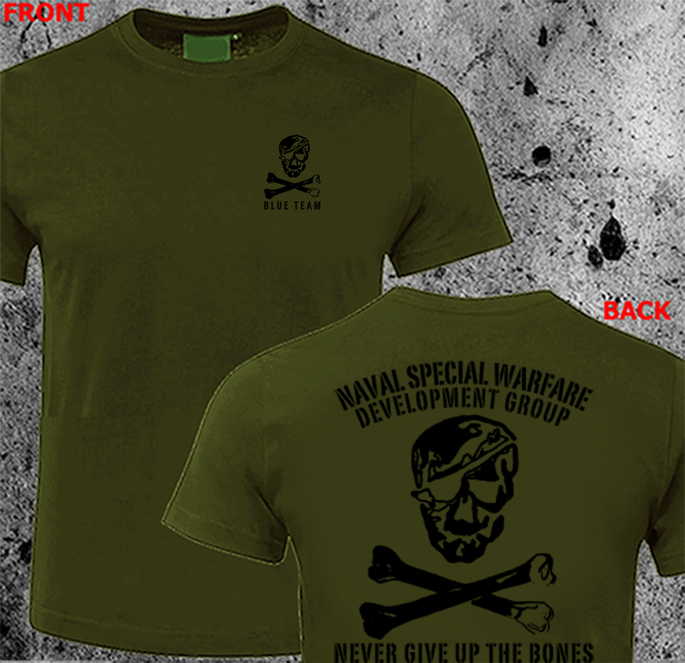 Navy SEAL Team Six 6 NSWDG DEVGRU BLUE SQUADRON T - SHIRT | eBay