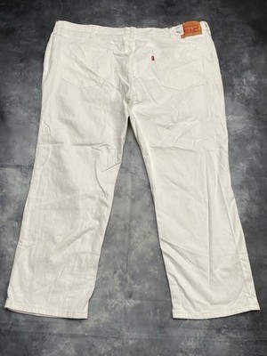 Levi s 541 Jeans Herren Weiß W48 L29 #I8-10