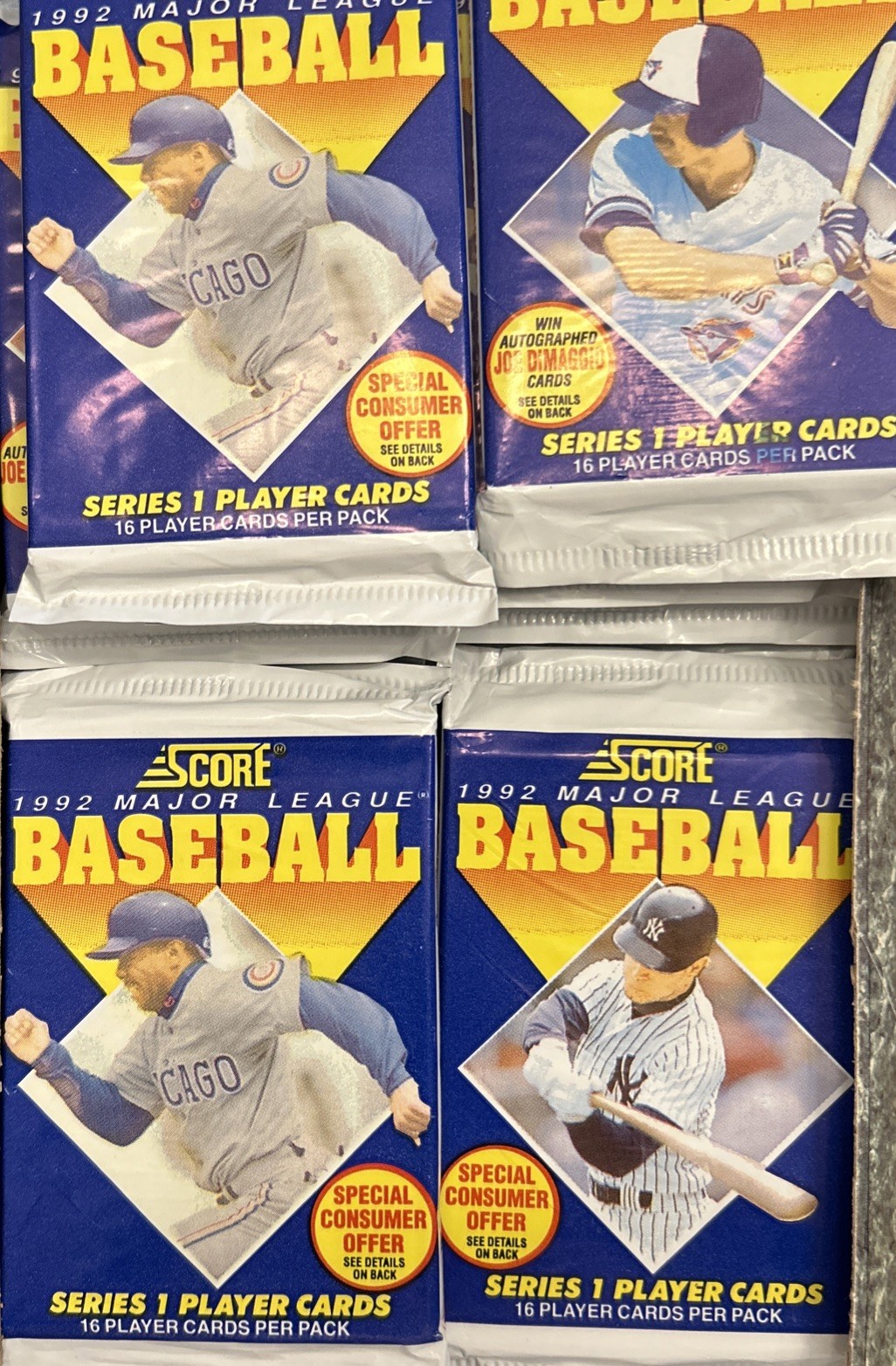 1992 score baseball Packs. 32Unopened Packs