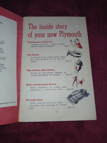 1940s The Inside Story Or Your New Plymouth - Picture 13 of 17