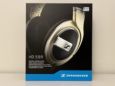 Sennheiser HD 599 Wired Open Back Over-the-Ear Headphones SEALED HD599 Ivory