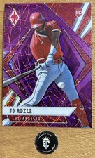 Jo Adell 2021 Panini Chronicles Phoenix Purple Velocity Rookie #24