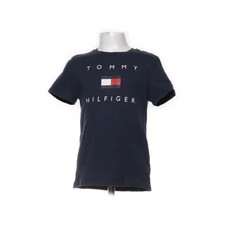 Tommy Hilfiger, T-shirt, Größe: 128, Blau, Baumwolle, Print #nhQ