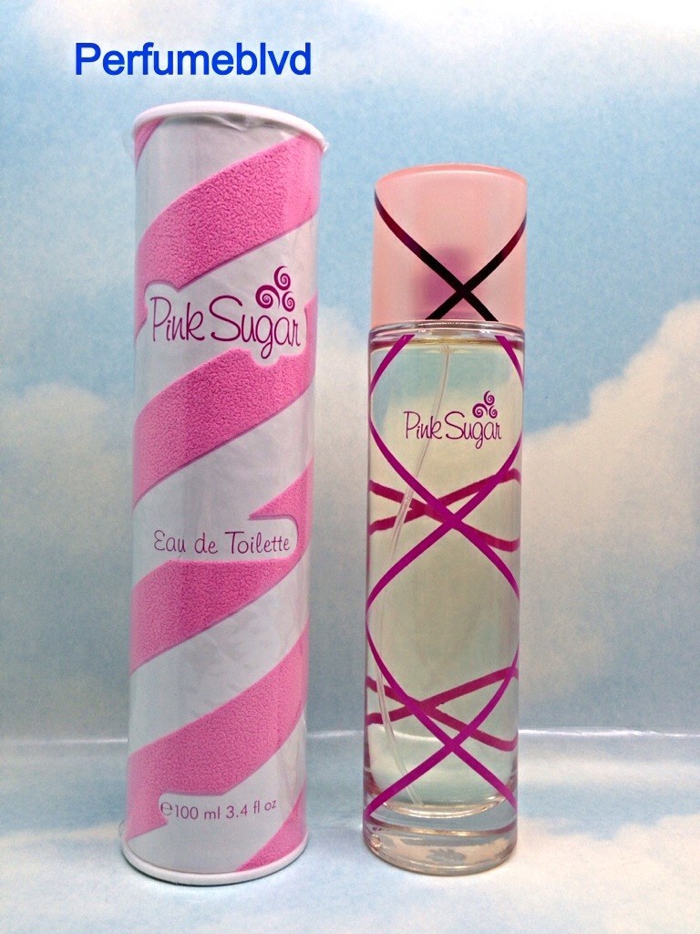 ぴんくしゅがー PINK SUGAR BY AQUOLINA 3.4 FL.OZ 100 ML EAU DE TOILETTE SPRAY FOR
