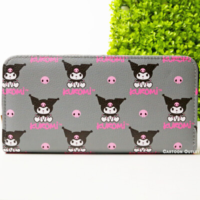 Hello Kitty Sanrio Kuromi  Wallet 8'' x 4'' Deluxe Trending Original