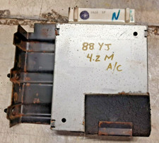Jeep Wrangler Yj 1987-1990 4.2 6 Cyl Manual Engine Computer Pcm Ecm Ecu Freeship Jeep Wrangler Yj 1987-1990 4.2 6 Cyl Manual Engine Computer Pcm Ecm Ecu Freeship