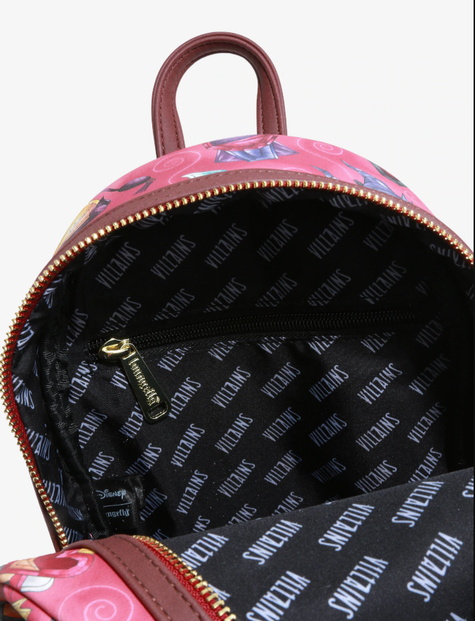 Loungefly Disney Villain Perfume Bottles Mini Backpack  display picture 3