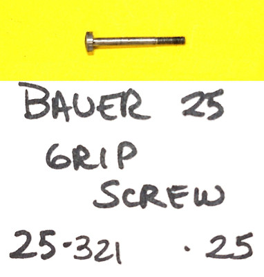 Bauer Automatic 25 Cal Grip Screw  25-321