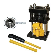 Interstate Pneumatics H10-8 Manual Benchtop Crimper - 1/2 Inch to 3/4 Inch