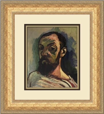 Henri Matisse Self-Portrait Custom Framed Print