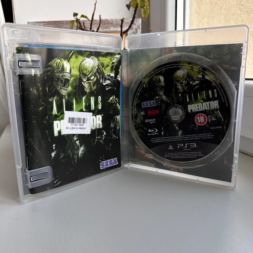 Aliens VS Predator PS3 PlayStation 3 | Tested CIB Complete w/Manual PAL - Image 4 of 4