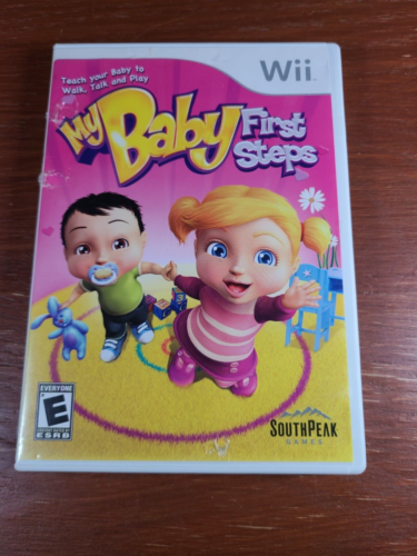 My Baby: First Steps (Nintendo Wii, 2007) Complete w Manual CIB Tested + Working - Picture 1 of 3