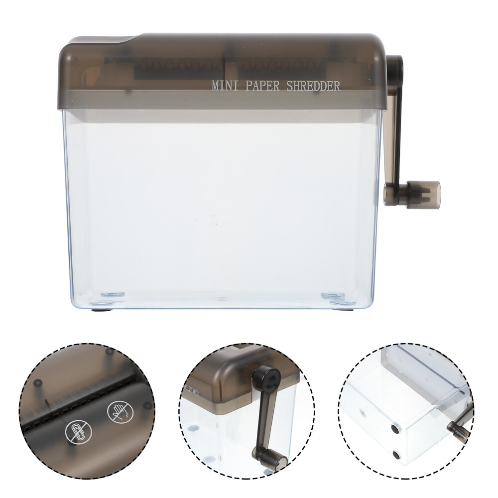 Paper Shredder Desktop Machine Cardboard Shredders for Home-image