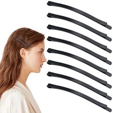 50 Jumbo Bobby Pins, 3.34 Inch Metal Hair Clips Hair Pin Bobby-pins Black