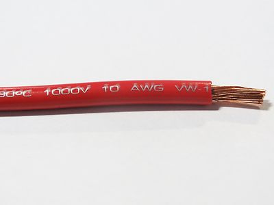 Cavo Elettrico Rame Rosso 18 AWG - 200 Ft, Treccia, 600/1000V, PVC, UL/CSA, ACDC