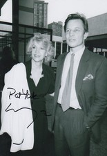 Michael York & Pat York Autogramme signed 20x30 cm Bild s/w