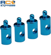 Hot Racing Aluminum Body Mounts (4) - Tamiya Lunch Box TLB201M06