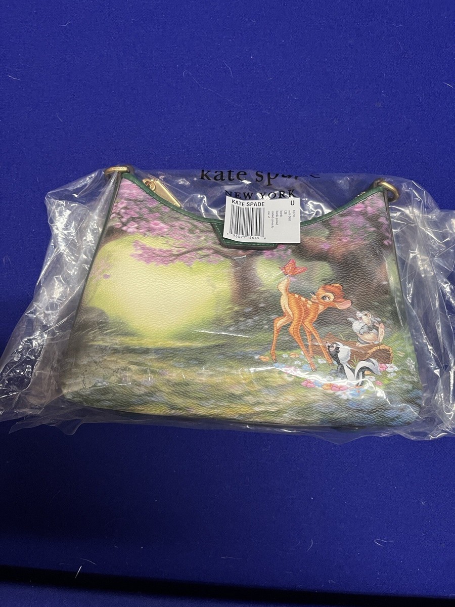 2022 Disney x Kate Spade Bambi Crossbody Bag Purse Thumper Flower 2022 Disney x Kate Spade Bambi Crossbody Bag Purse Thumper Flower
