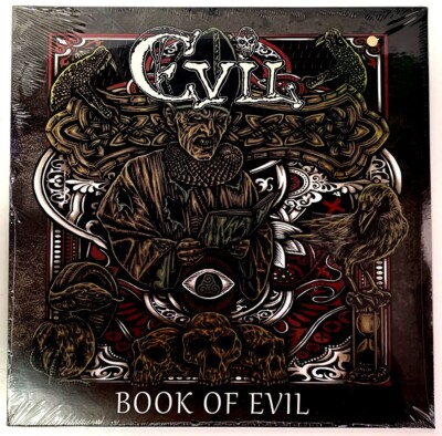 Evil -  ''Book Of Evil'' - NEW / SEALED -  2022 - From The Vaults - Heavy Metal LP